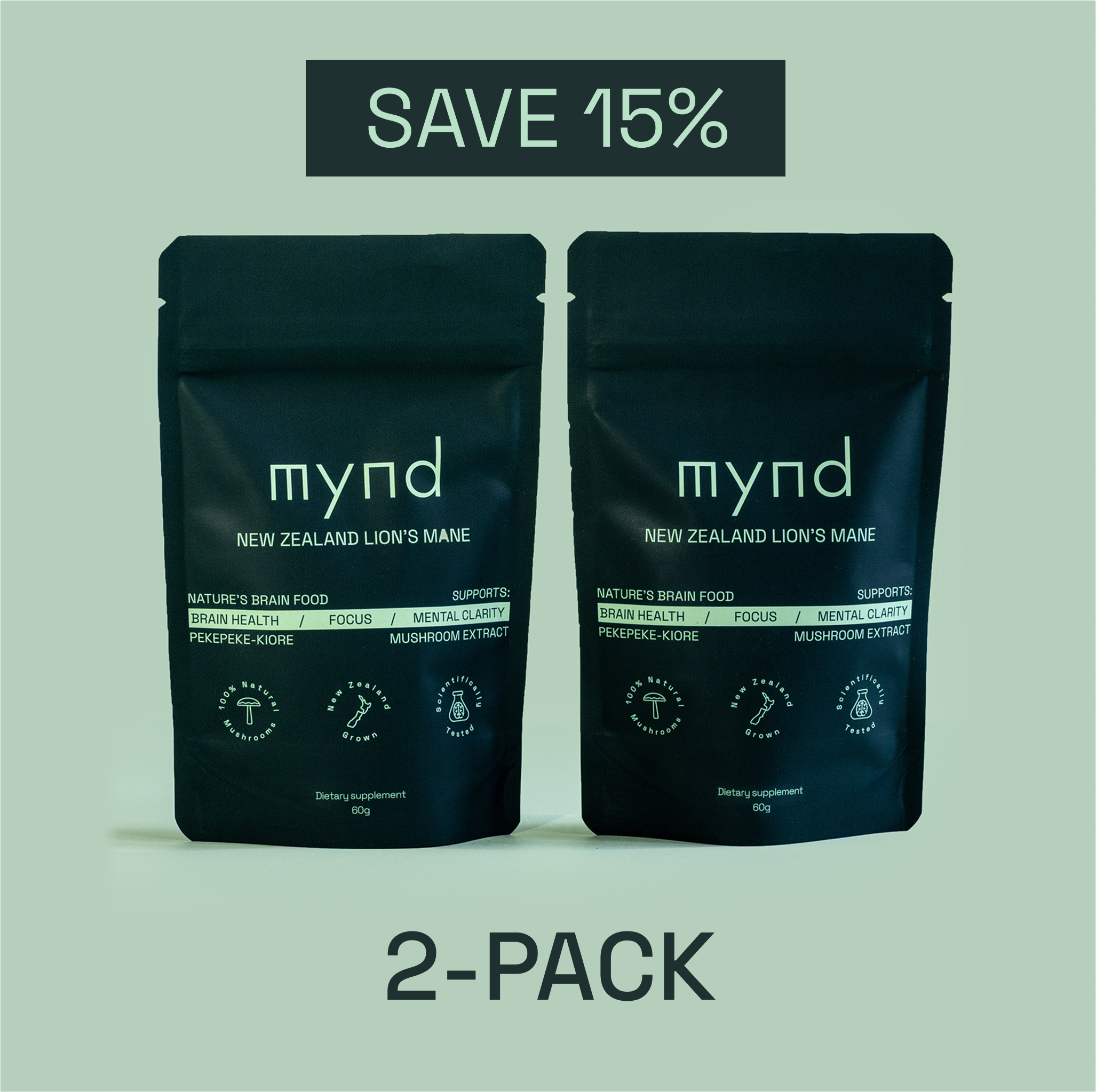 New Zealand Lion's Mane | 60g Powder