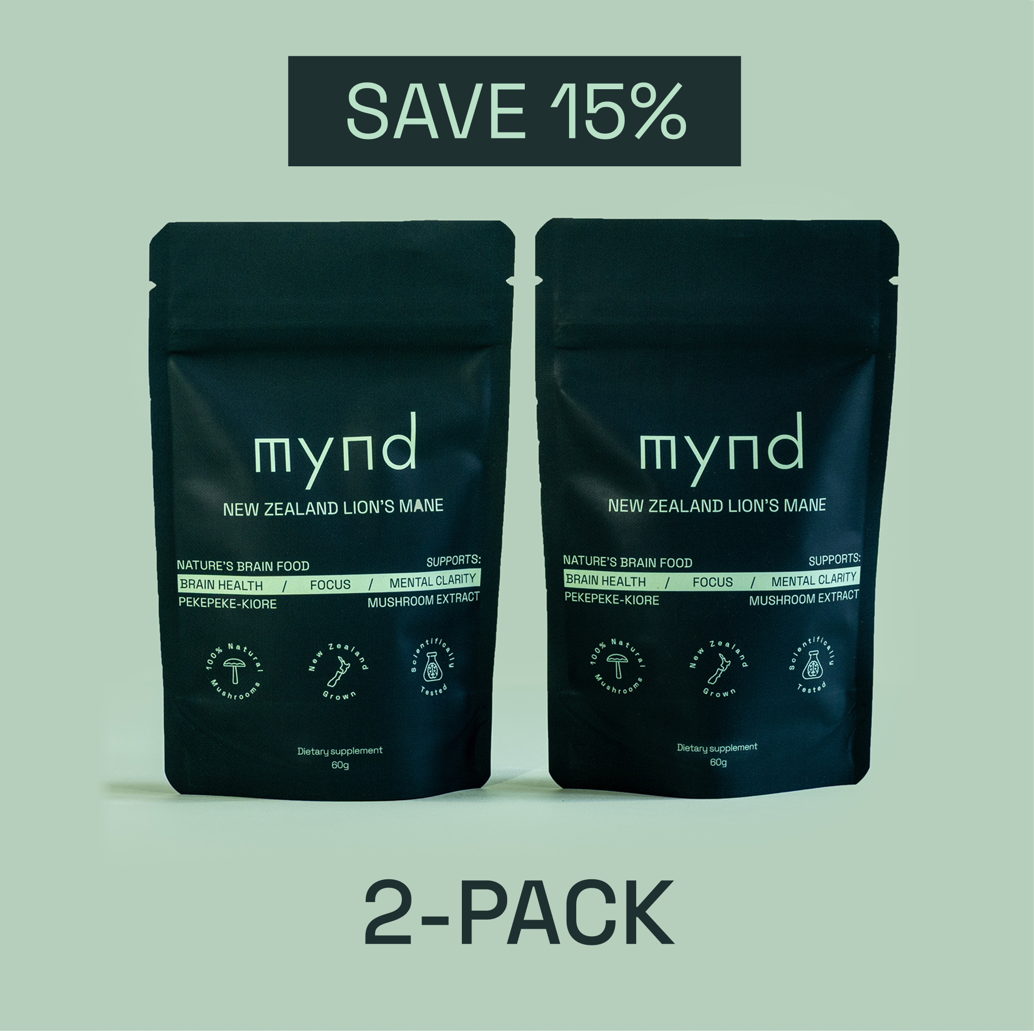 New Zealand Lion's Mane | 60g Powder