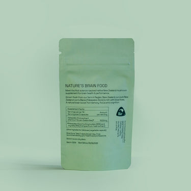 New Zealand Lion's Mane Capsules | 28 Capsule Sample-Pack