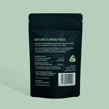 New Zealand Lion's Mane | 120g Powder